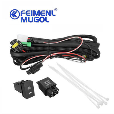 good price H11 Wiring Harness Sockets Wire LED Indicators Switch fog light wire harness 1x GREAT WALL Hover M4 online